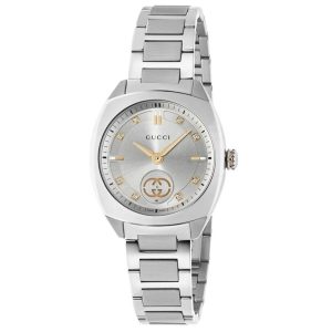Relógio feminino Gucci YA142510 Prateado
