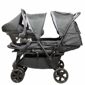Carrinho de passeio para bebê Bambisol Preto