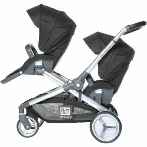 Carrinho de passeio para bebê RED CASTLE Evolutwin Preto