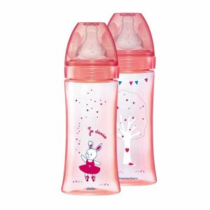Conjunto de biberões Dodie 3700763537061 2 uds (330 ml)
