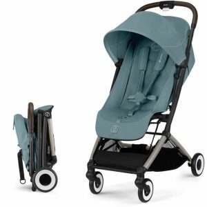 Carrinho de passeio para bebê Cybex Azul