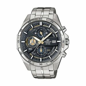Relógio masculino Casio EFR-556D-1AVUEF Preto Prateado