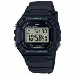 Relógio masculino Casio W-218H-1AVEF Preto