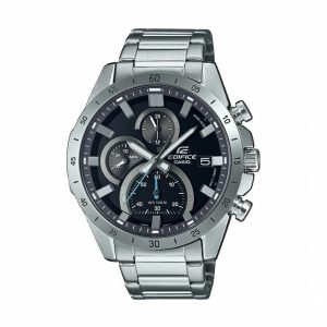 Relógio masculino Casio EFR-571D-1AVUEF Prateado Preto