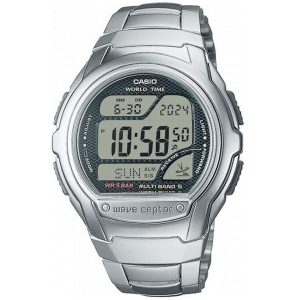 Relógio masculino Casio WV-58RD-1AEF Preto Prateado (Ø 44 mm)