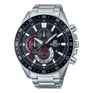 Relógio masculino Casio EFV620D1A4VUE Preto Prateado