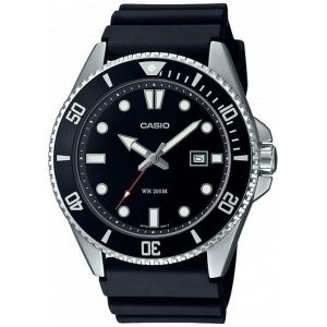 Relógio masculino Casio MDV-107-1A1VEF Preto