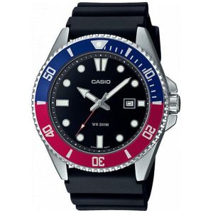 Relógio masculino Casio MDV-107-1A3VEF Preto