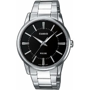 Relógio masculino Casio MTP1303PD1AVEG Preto Prateado