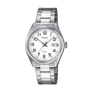 Relógio unissexo Casio COLLECTION Branco Prateado (Ø 30 mm)