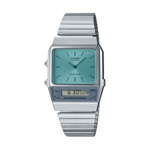 Relógio unissexo Casio VINTAGE EDGY COLLECTION Prateado (Ø 40 mm)