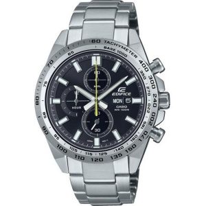 Relógio masculino Casio SPORTS CHRONOGRAPH Preto Prateado