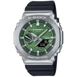 Relógio masculino Casio G-Shock GBM-2100A-1A3ER Preto Verde (Ø 44,5 mm)