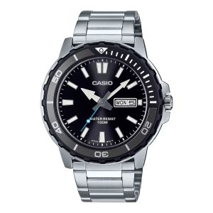 Relógio masculino Casio DIVER 100M - BLACK (Ø 44,5 mm)
