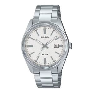 Relógio masculino Casio DATE - WHITE, MATTE DIAL (Ø 38,5 mm)
