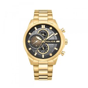 Relógio masculino Police PEWGK0039208 Dourado