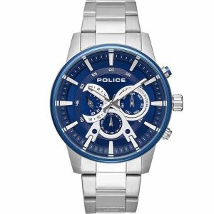 Relógio masculino Police PL.15523JSTBL/03M Prateado