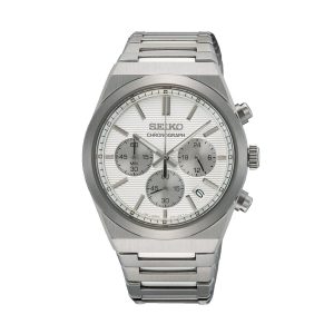 Relógio masculino Seiko SSB451P1 Prateado