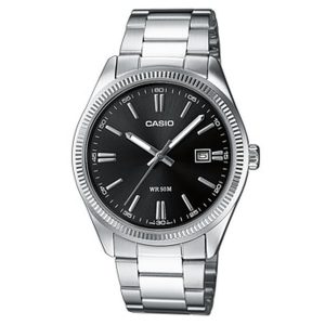 Relógio masculino Casio MTP-1302PD-1A1VEF Prateado Multifunção