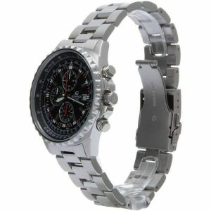 Relógio masculino Casio EF-527D-1AVEF Preto Cinzento Prateado