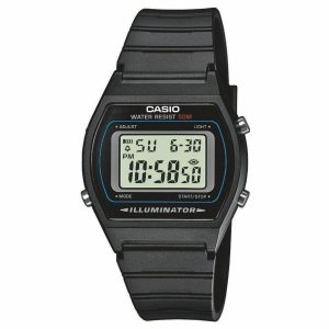 Relógio masculino Casio W-202-1AVEF Preto Digital