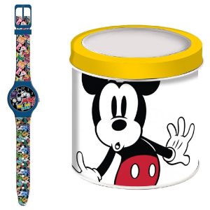 Relógio para bebês Mickey Mouse MICKEY MOUSE - TIN BOX Ø 33 mm