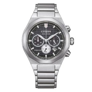 Relógio masculino Citizen SUPER TITANIUM Prateado