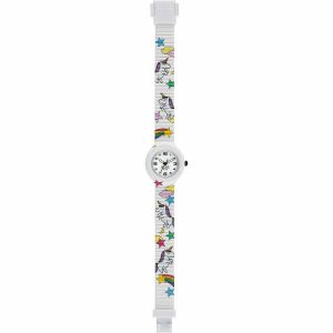 Relógio unissexo Hip Hop HWU0811 Branco (Ø 28 mm)