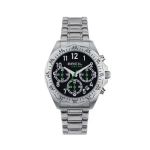 Relógio masculino Breil EW0712 Preto Prateado (Ø 37 mm)
