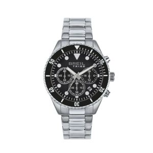 Relógio masculino Breil EW0713 Preto Prateado (Ø 41 mm)
