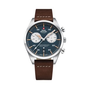 Relógio masculino Swiss Military Chrono SM34090.04 Prateado