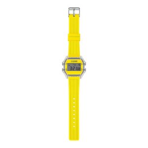 Relógio masculino I Am IAM-KIT522 Amarelo Branco