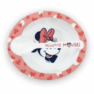 Conjunto de Louça ThermoBaby Minnie Microwave Meal Set Bowl + Spoon