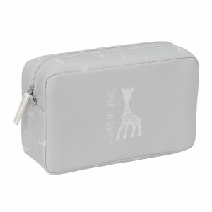 Nécessaire de Viagem Sophie la Girafe Cinzento claro 28 x 16 x 9 cm
