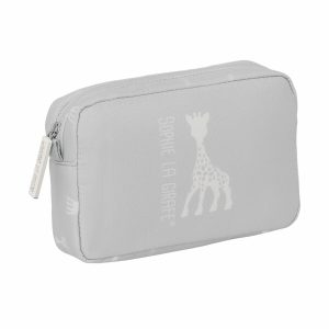 Nécessaire de Viagem Sophie la Girafe Cinzento claro 20 x 13 x 5,5 cm