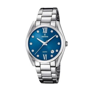 Relógio masculino Festina F16790/C Prateado Ø 38 mm