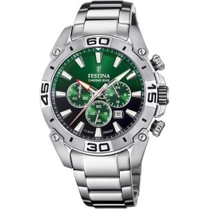 Relógio masculino Festina F20543/3 Cinzento Prateado