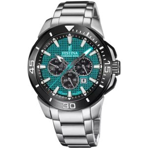 Relógio masculino Festina F20641/3 Prateado