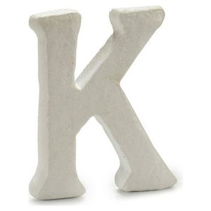 Letra K Pincello 1 x 15 x 13,5 cm poliestireno