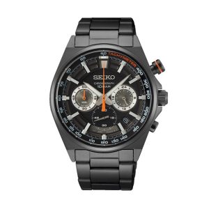 Relógio masculino Seiko SSB399P1 Preto